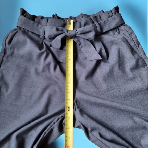 H&M High Waist Belted Ankle Length Palazzo Pants ๐ - Picture 4 of 8